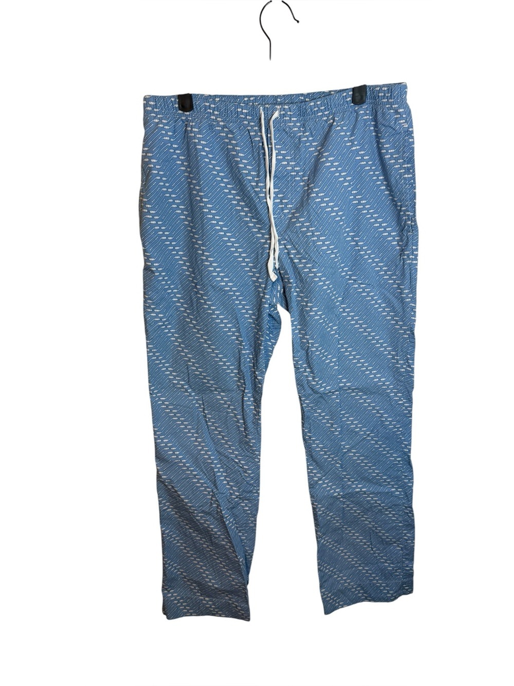 Vineyard Vines Men’s Hockey Stick Patterned Cotton Pajama Pants